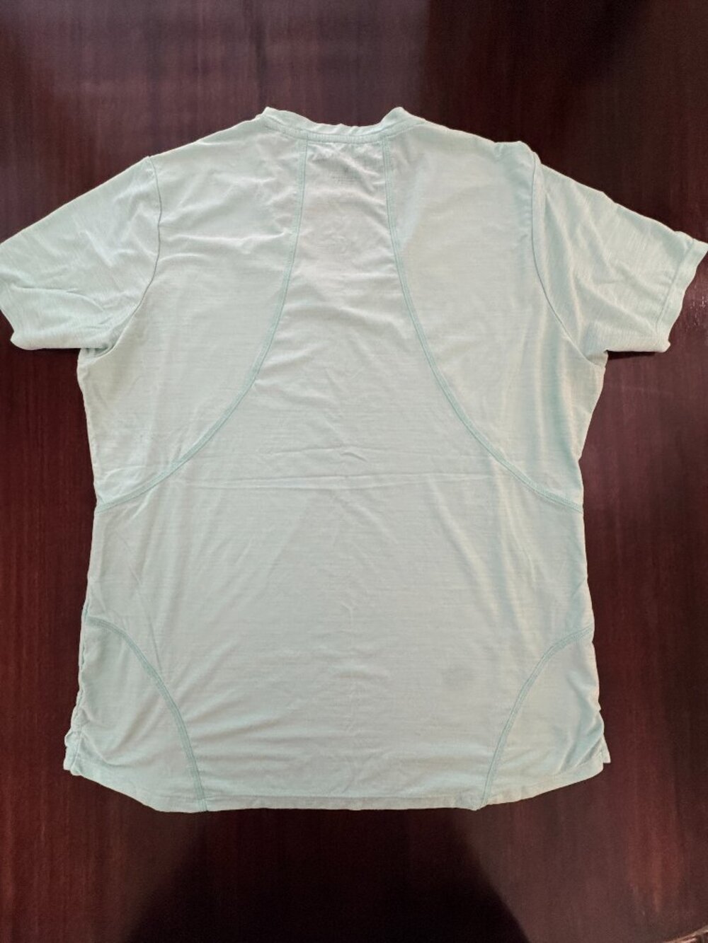 Masters Augusta National Women's Heathered Performance Tee Medium Seafoam Green - Picture 4 of 4